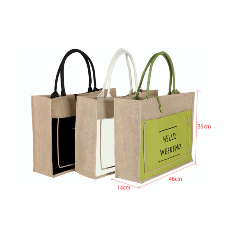 Hello Weekend ! Jute bags