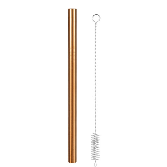 Reusable drinking straws (stainless steel)