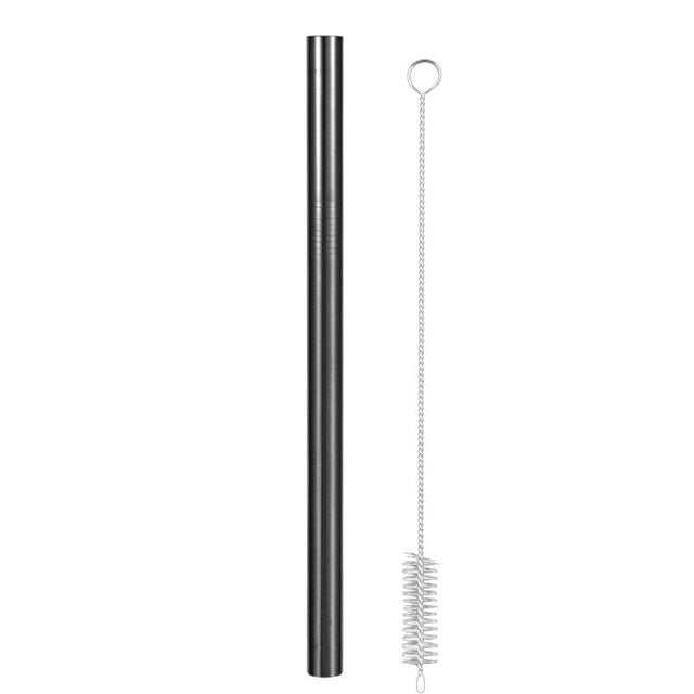 Reusable drinking straws (stainless steel)