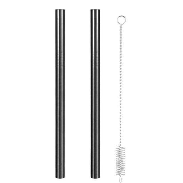 Reusable drinking straws (stainless steel)