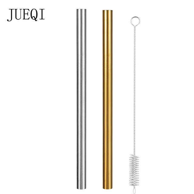 Reusable drinking straws (stainless steel)