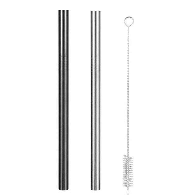 Reusable drinking straws (stainless steel)