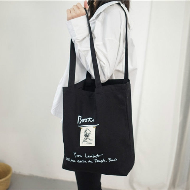 PARIS Shoulder Bag - Cotton!