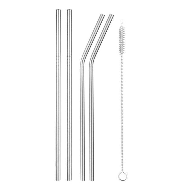 Stainless Steel Reusable Drinking Straws - various travel packs!