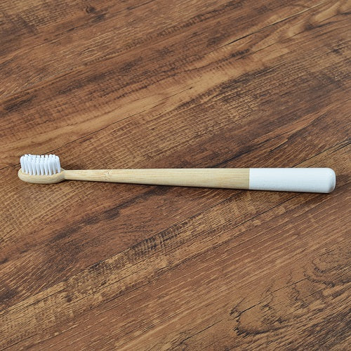 New! 5-Pack bamboo toothbrushes for adults