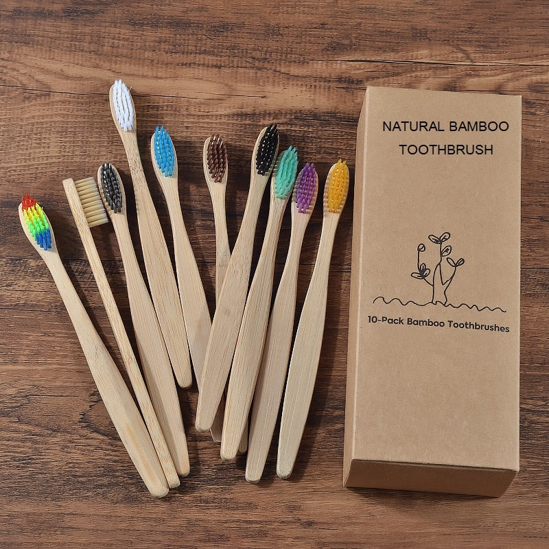 Bamboo toothbrushes for Adults