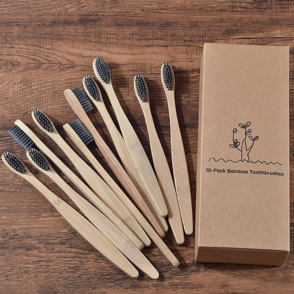 Bamboo toothbrushes for Adults