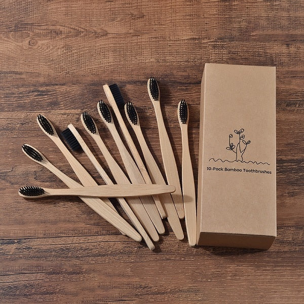 Bamboo toothbrushes for Adults