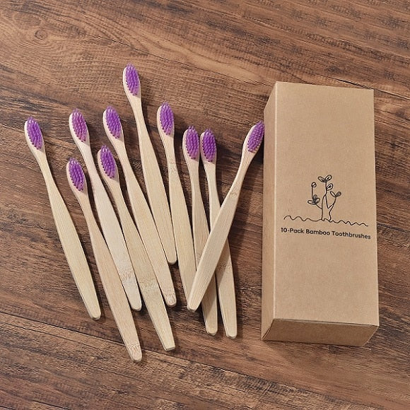 Bamboo toothbrushes for Adults