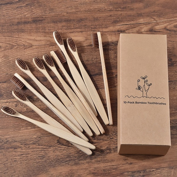 Bamboo toothbrushes for Adults