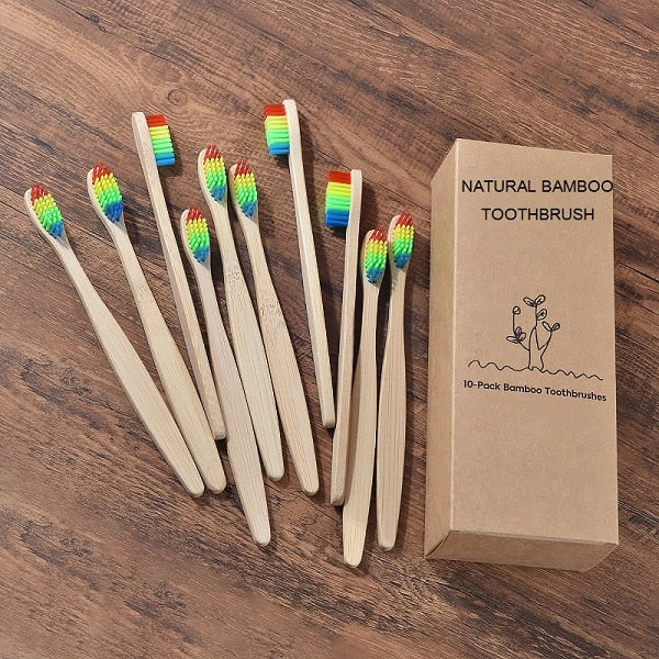 Bamboo toothbrushes for Adults