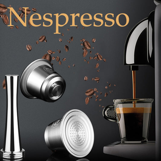 Reusable coffee filter capsule for Nespresso