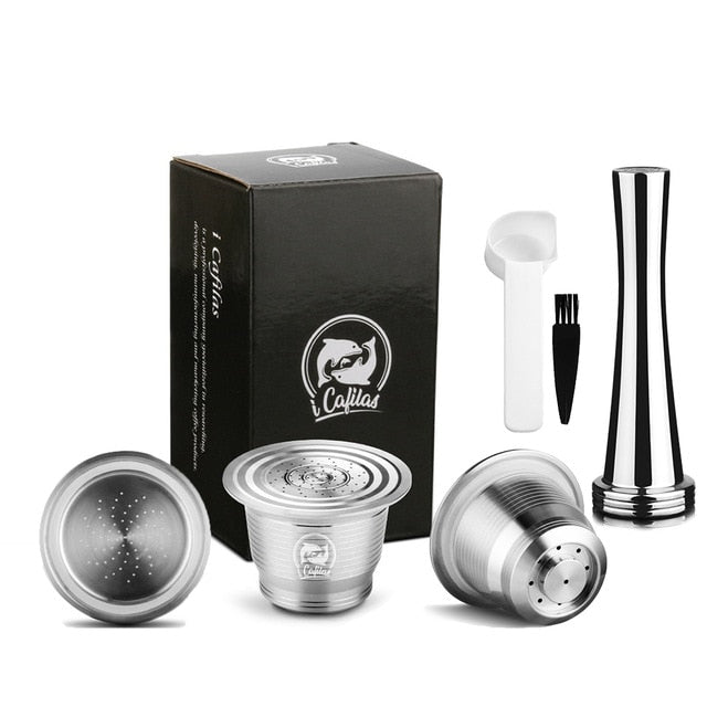 Reusable coffee filter capsule for Nespresso