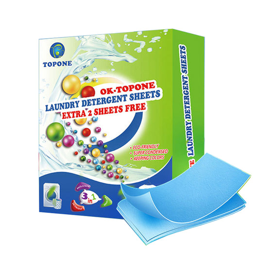 62 loads! Laundry Detergent Eco-Strips